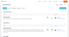 Desktop Screenshot of community.instantasp.co.uk